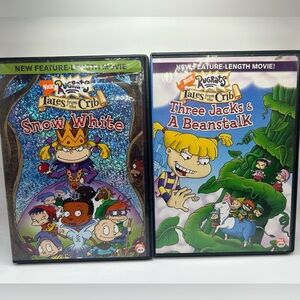 Rugrats DVD, tested and working. 2 movies. Nickelodeon, cartoon, kids movies